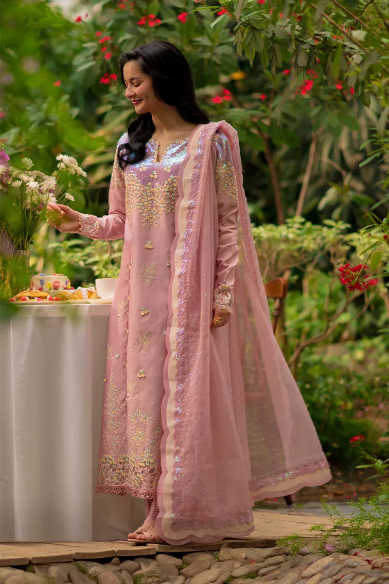 Rang Rasiya Unstitched Embroidered Luxury Lawn 3 Piece Suit RR26ULE ALAYNA - Eid Collection
