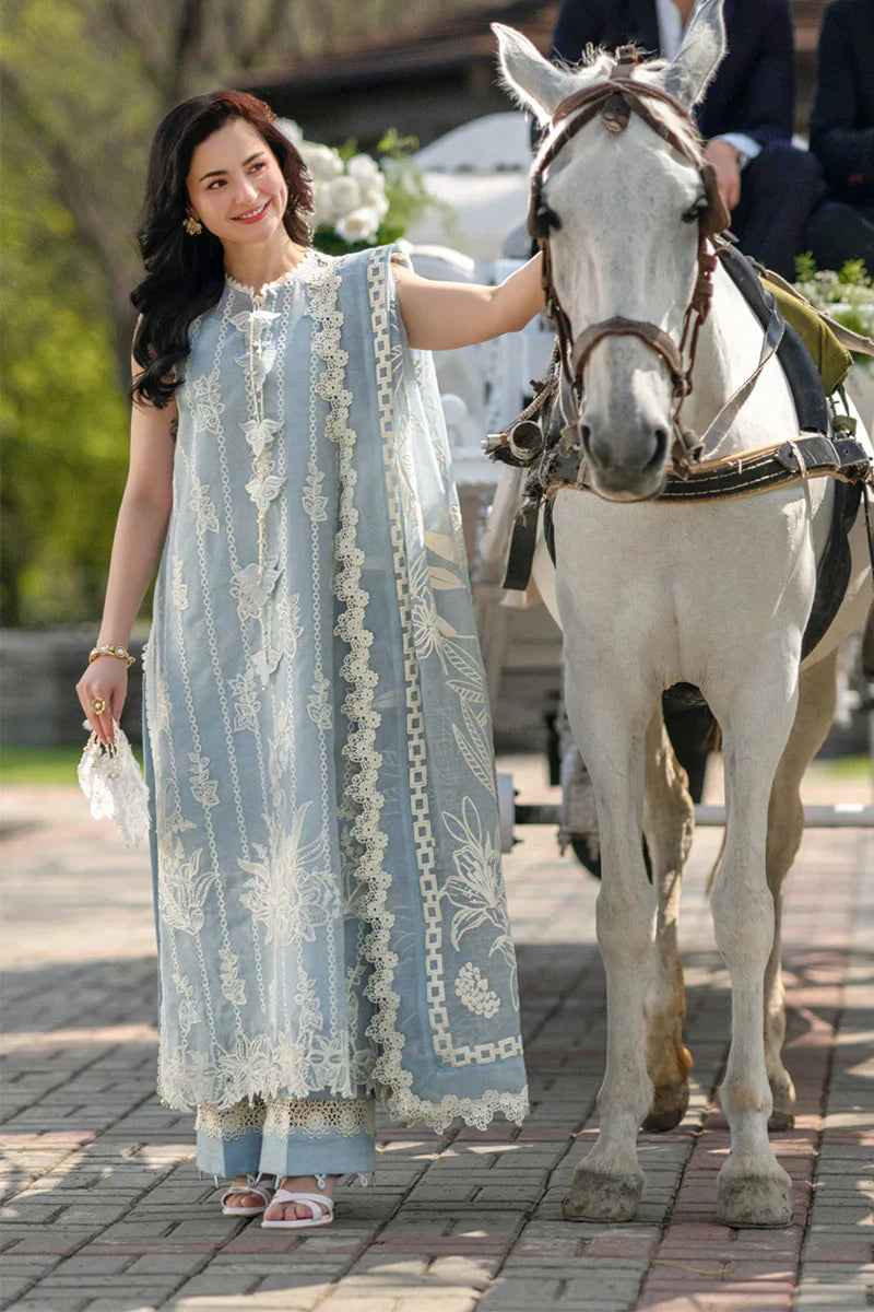 Rang Rasiya Unstitched Embroidered Luxury Lawn 3 Piece Suit RR26ULE AYLA - Eid Collection