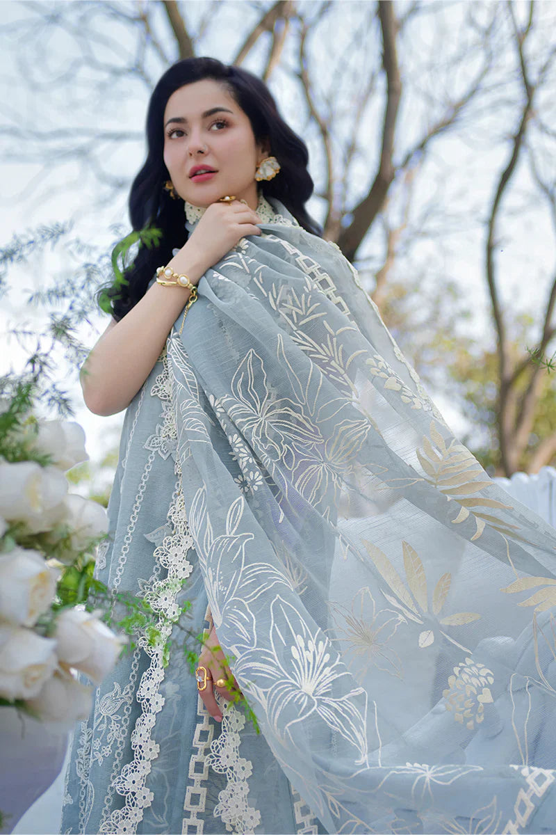 Rang Rasiya Unstitched Embroidered Luxury Lawn 3 Piece Suit RR26ULE AYLA - Eid Collection