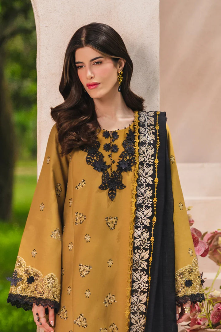 Rang Rasiya Unstitched Embroidered Luxury Lawn 3 Piece Suit RR26ULE MAHI - Eid Collection