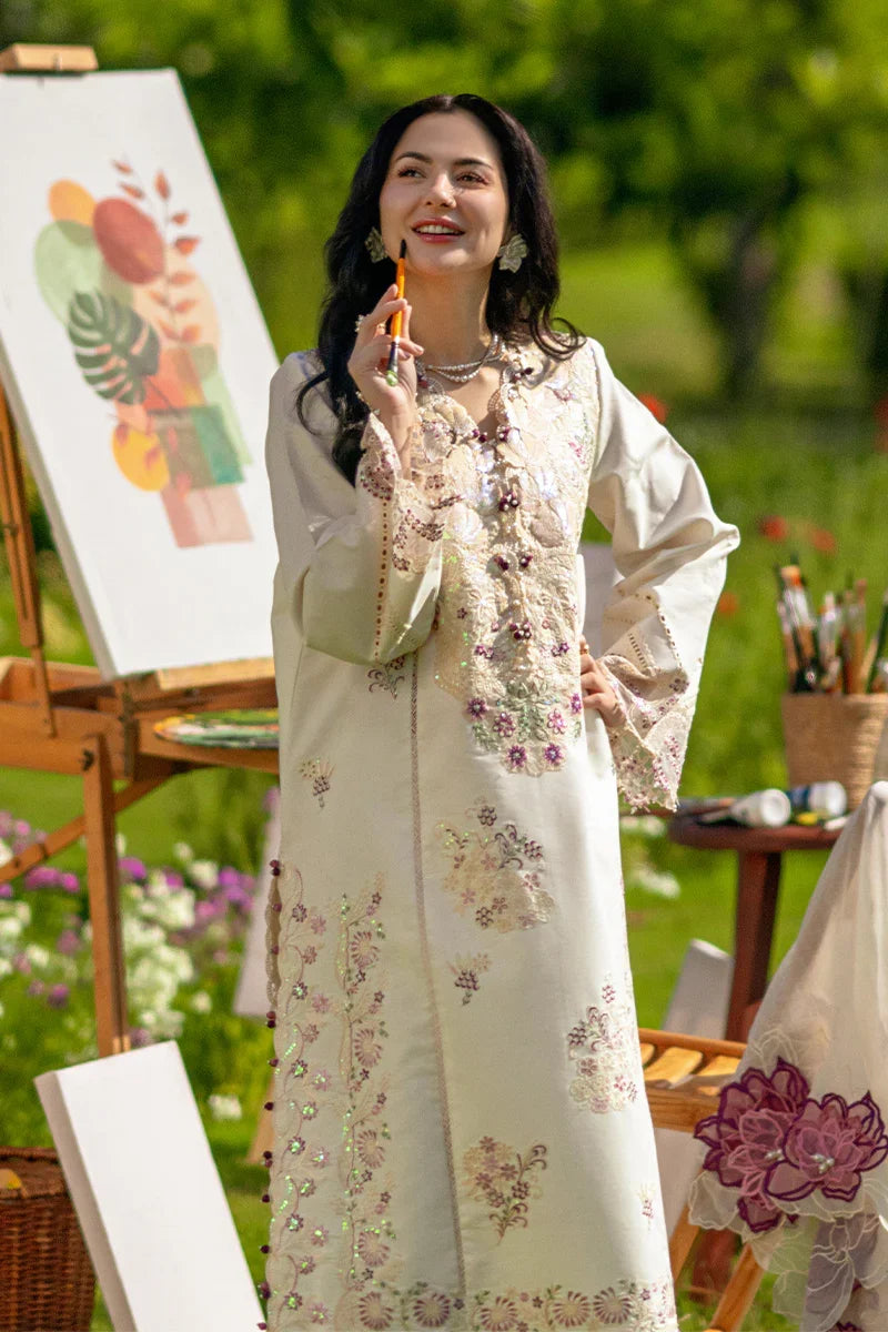 Rang Rasiya Unstitched Embroidered Luxury Lawn 3 Piece Suit RR26ULE HANIA - Eid Collection