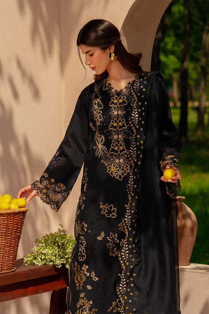 Rang Rasiya Unstitched Embroidered Luxury Lawn 3 Piece Suit RR26ULE LAYL - Eid Collection