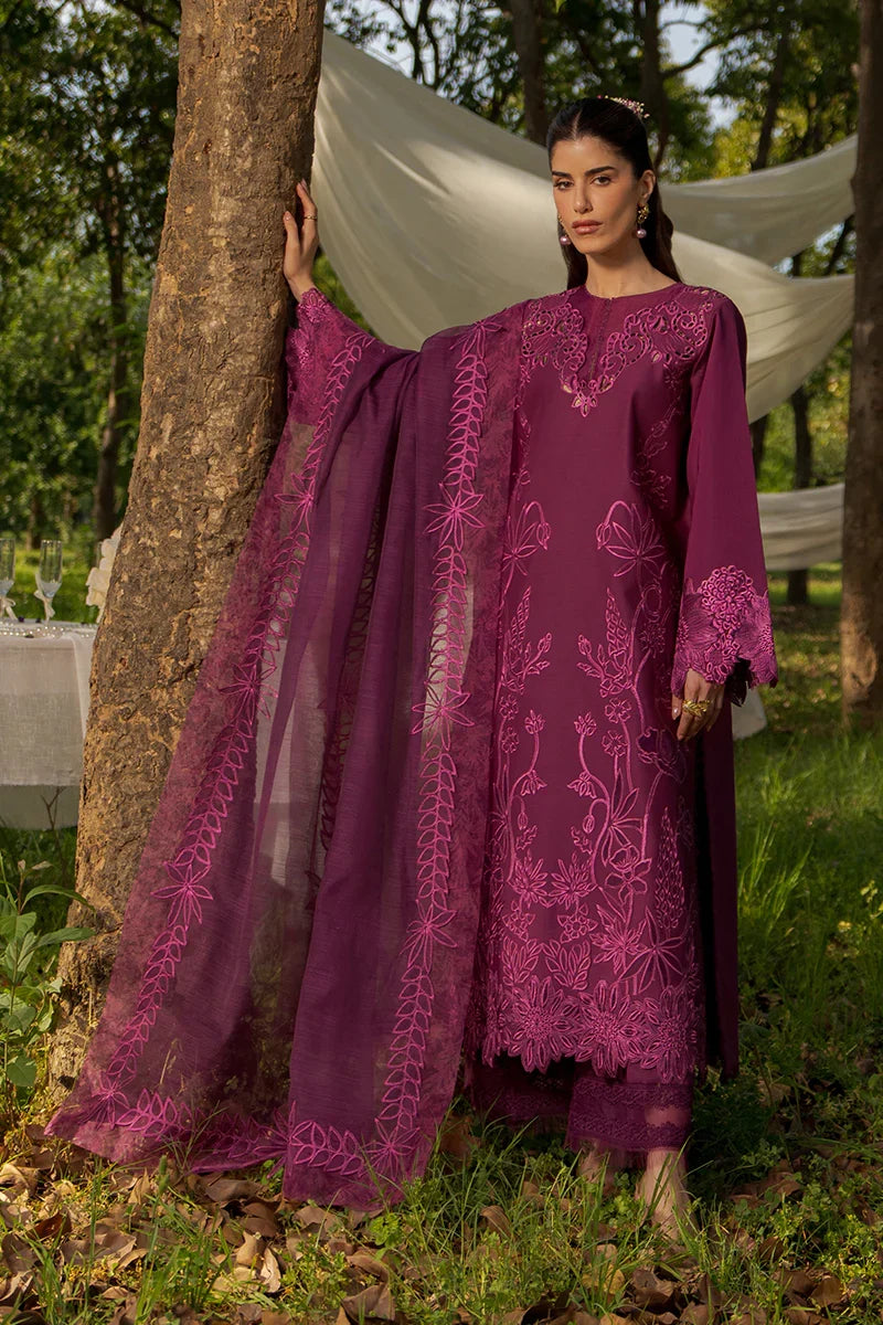 Rang Rasiya Unstitched Embroidered Luxury Lawn 3 Piece Suit RR26ULE ZAHA - Eid Collection