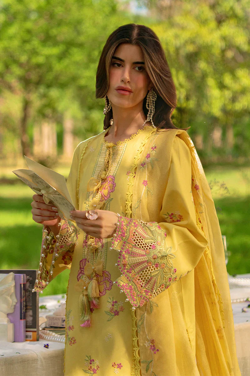 Rang Rasiya Unstitched Embroidered Luxury Lawn 3 Piece Suit RR26ULE MYSHA - Eid Collection