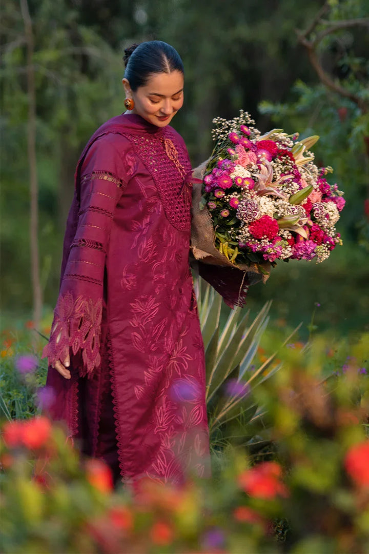 Rang Rasiya Unstitched Embroidered Luxury Lawn 3 Piece Suit RR26ULE AYRA - Eid Collection