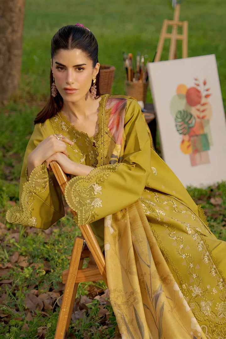 Rang Rasiya Unstitched Embroidered Luxury Lawn 3 Piece Suit RR26ULE HAYA - Eid Collection