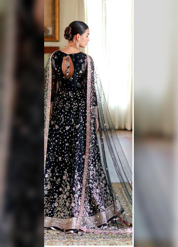 Whispers of Grace by Roheenaz Unstitched Embroidered Chiffon 3 Piece Suit RN26UWG Blaire RUNCH260206 - Wedding Collection