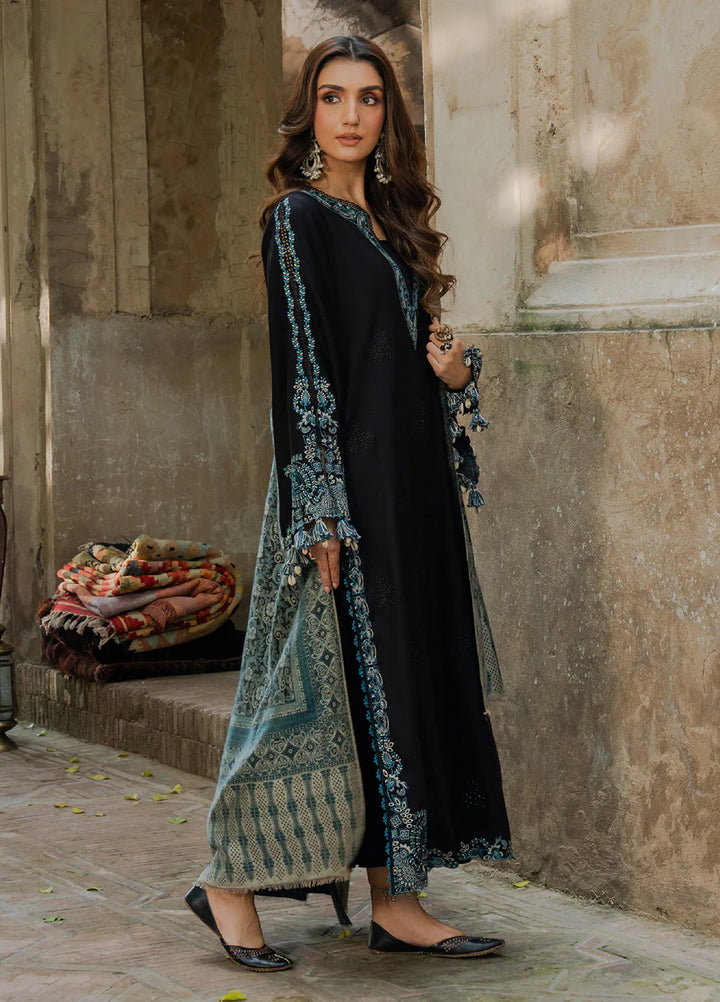 Nooraniyat by Izel Embroidered wool Suits Unstitched 3 Piece IZ25NW Raabta - Winter Collection
