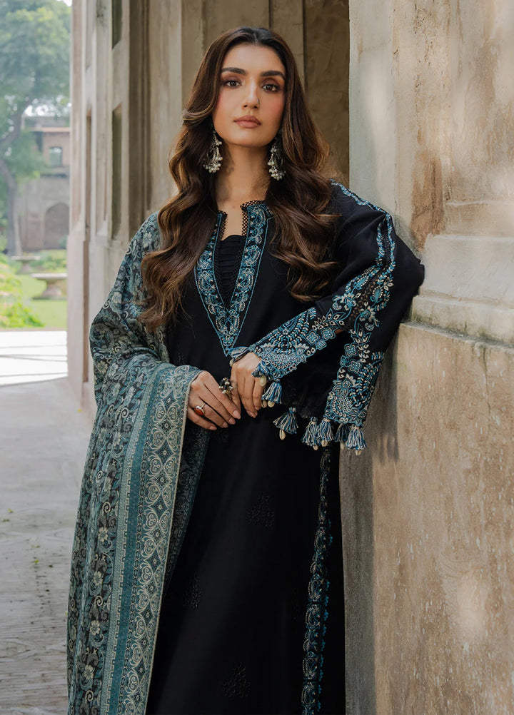 Nooraniyat by Izel Embroidered wool Suits Unstitched 3 Piece IZ25NW Raabta - Winter Collection