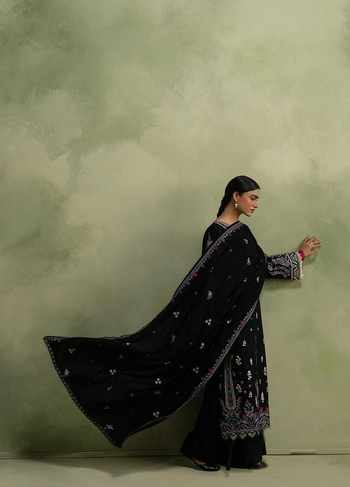 RajBari Exclusive Shawl Unstitched Embroidered Marina 3 Piece Suit RB26UES 14 - Winter Collection