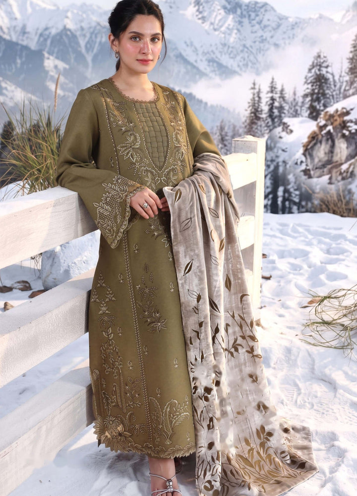 Carnation by Rang Rasiya Unstitched Embroidered Karandi 3 Piece Suit RR26UKW FROSTED FLORA - Winter Collection