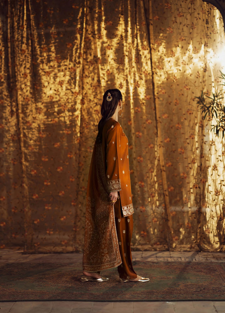 Rekha by Casualite RTW Embroidered Viscose Silk 3 Piece Suit CL26RVR Oraila - Festive Collection