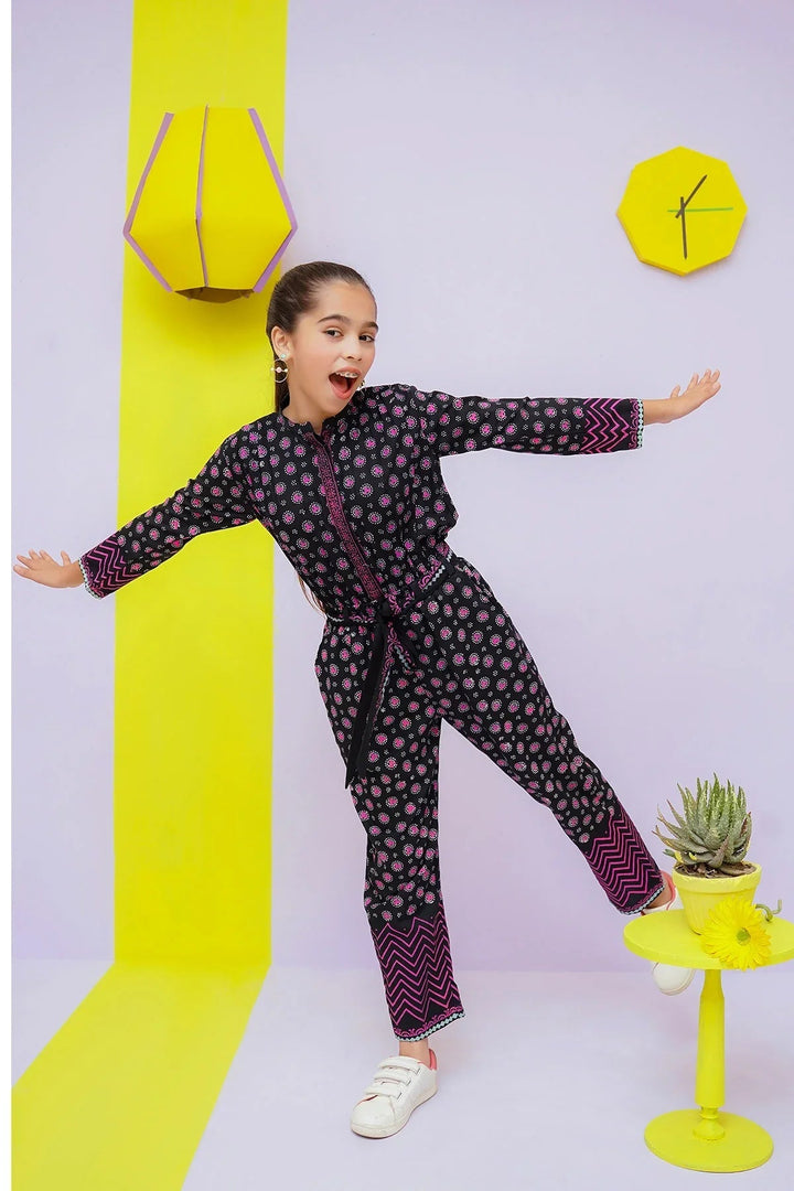 Ochre RTW Printed Girls 1 Piece Cotton Jumpsuit OWT-JMP-13 - Summer Collection