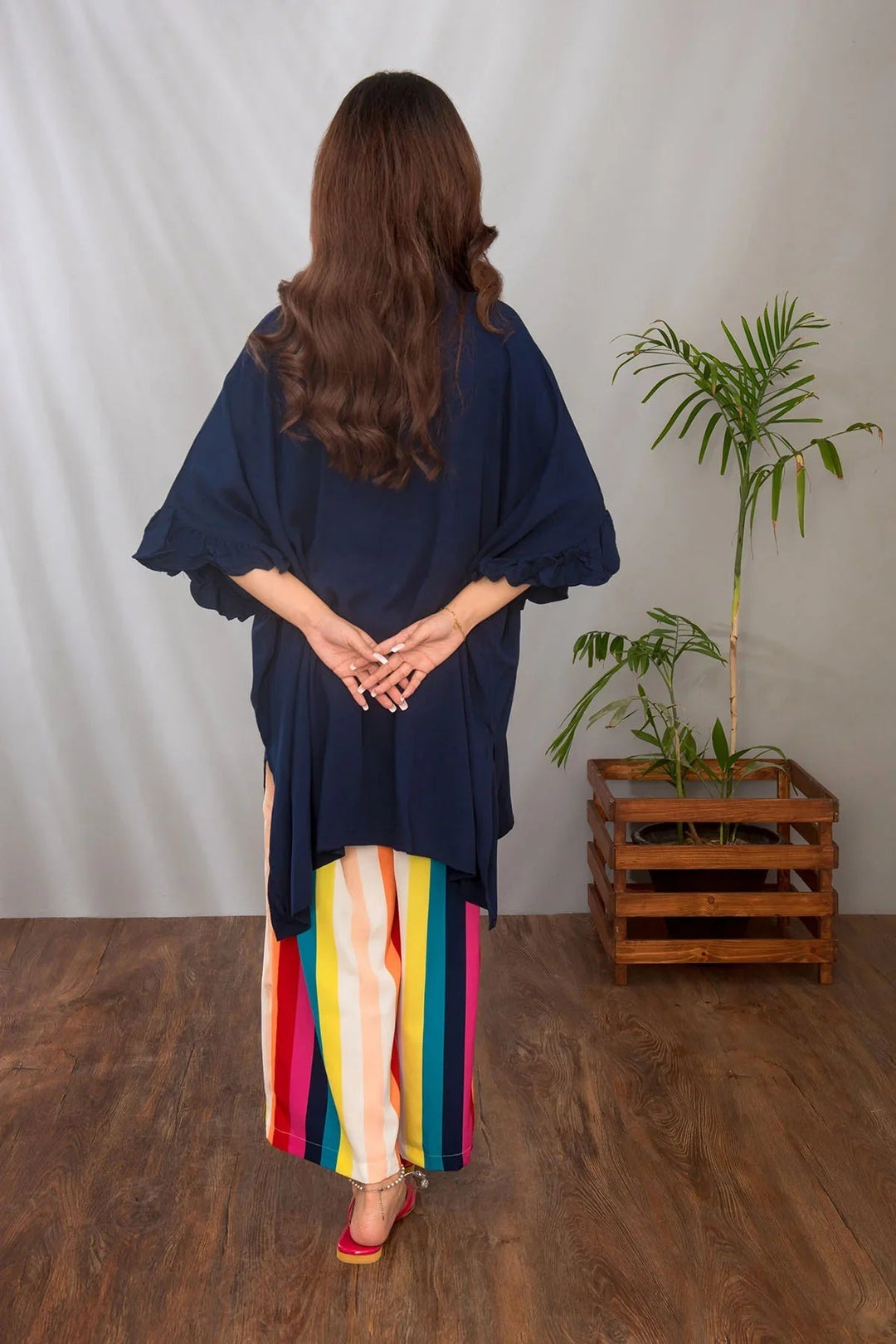 Ochre RTW Printed Girls 2 Piece Boski Linen Broshia SOWC-04 - Summer Collection