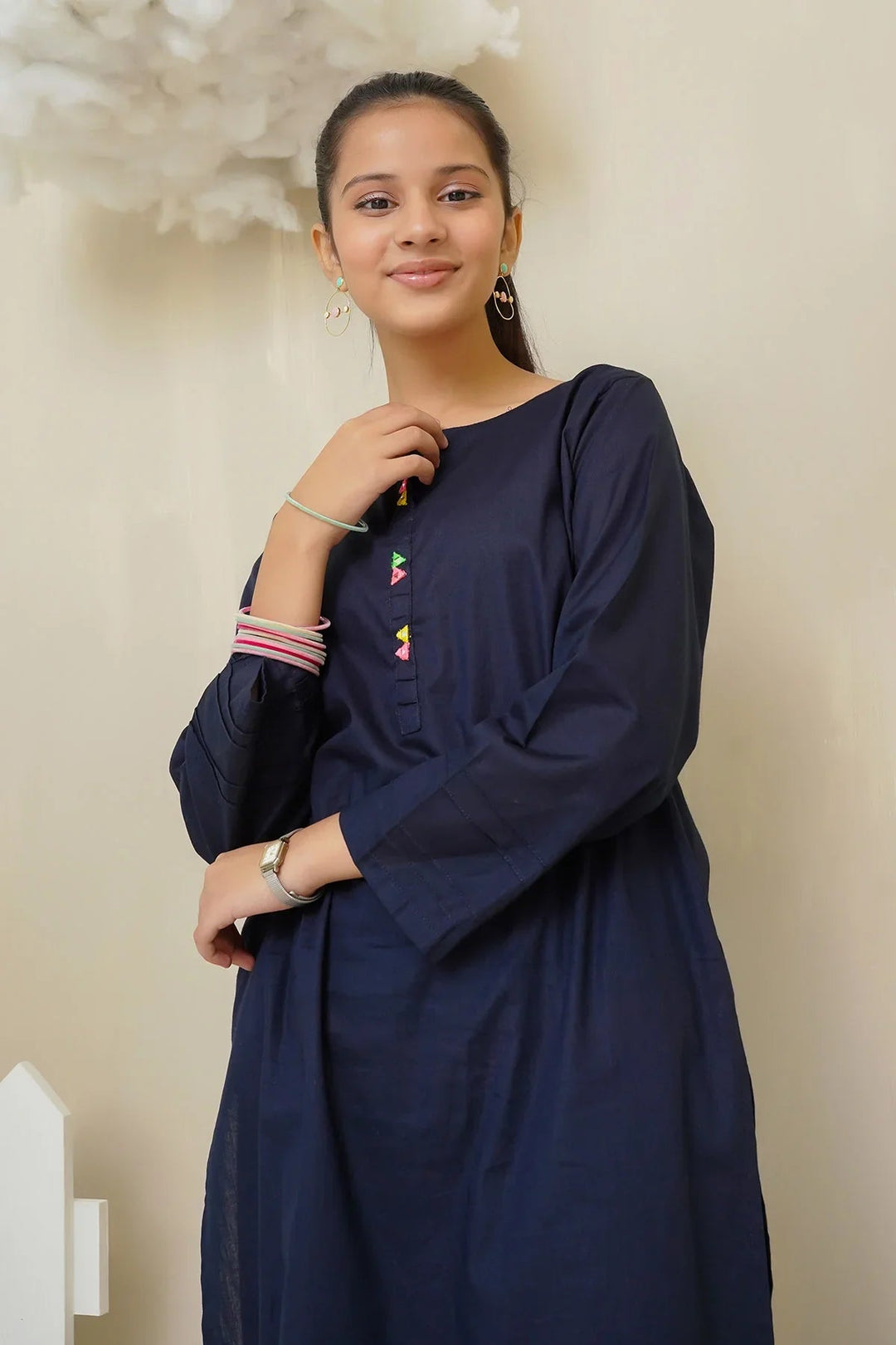 Ochre RTW Solids Girls 2 Piece Cotton Co-ords OFW-SC-14 - Summer Collection