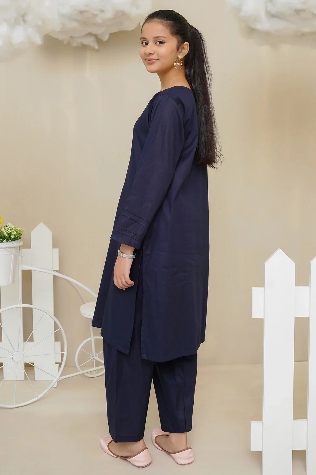 Ochre RTW Solids Girls 2 Piece Cotton Co-ords OFW-SC-14 - Summer Collection