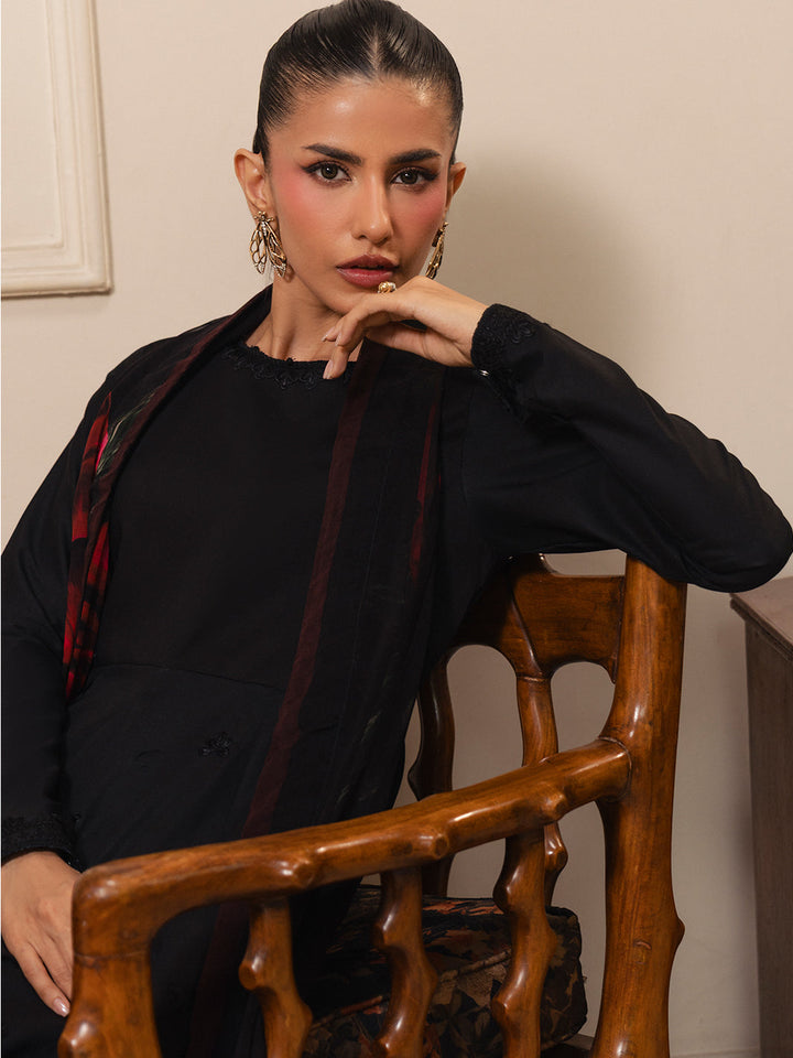 The Soft Hour by Yards Unstitched Embroidered Lawn 3 Piece Suit Noir Rose Casual Collection