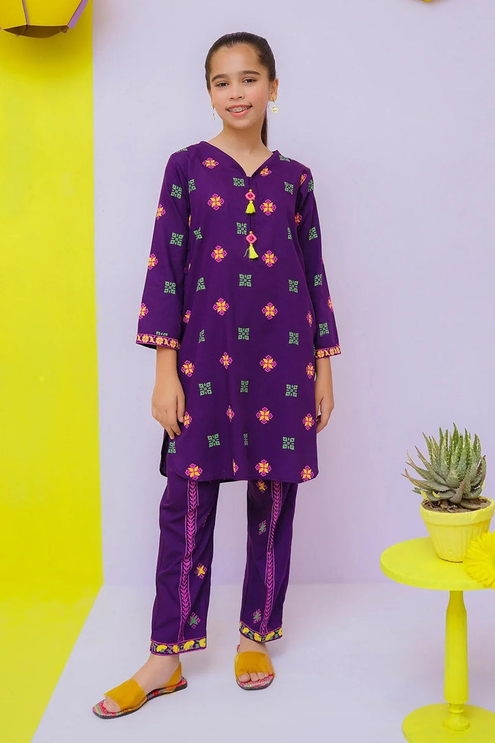 Ochre RTW Printed Girls 2 Piece Cotton Co-ords OFW-COR-59 - Summer Collection