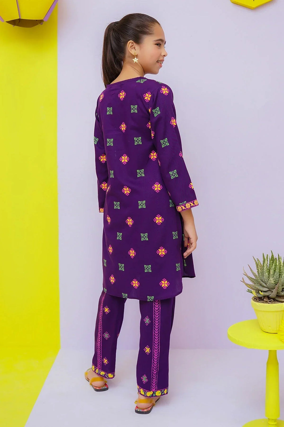 Ochre RTW Printed Girls 2 Piece Cotton Co-ords OFW-COR-59 - Summer Collection