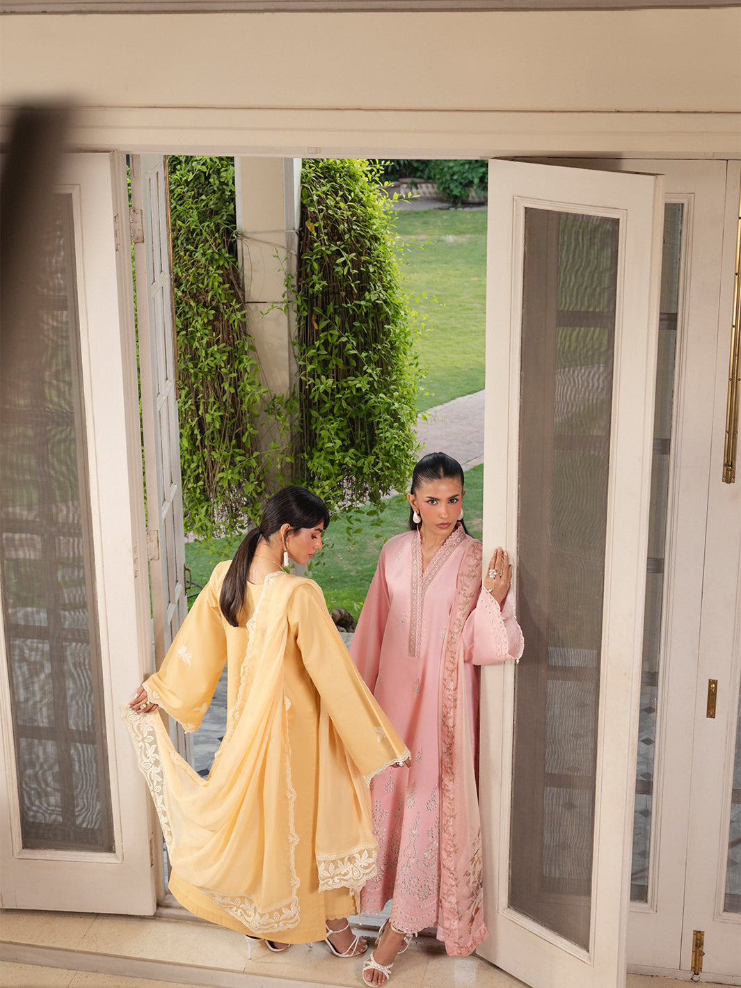 The Soft Hour by Yards Unstitched Embroidered Lawn 3 Piece Suit Butter Casual Collection