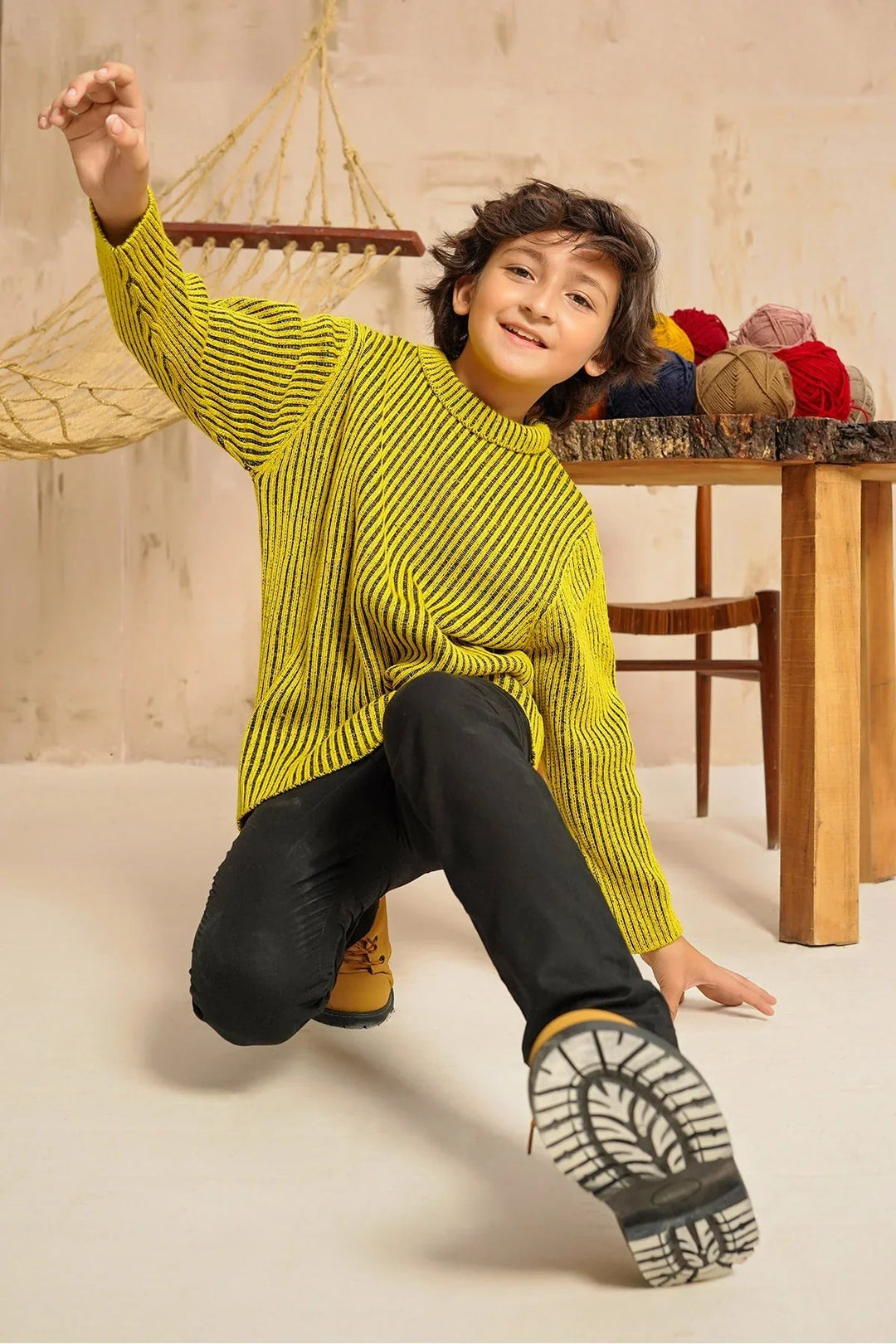 Ochre RTW Printed Boys 1 Piece Viscose Sweater OWSB-14 - Winter Collection