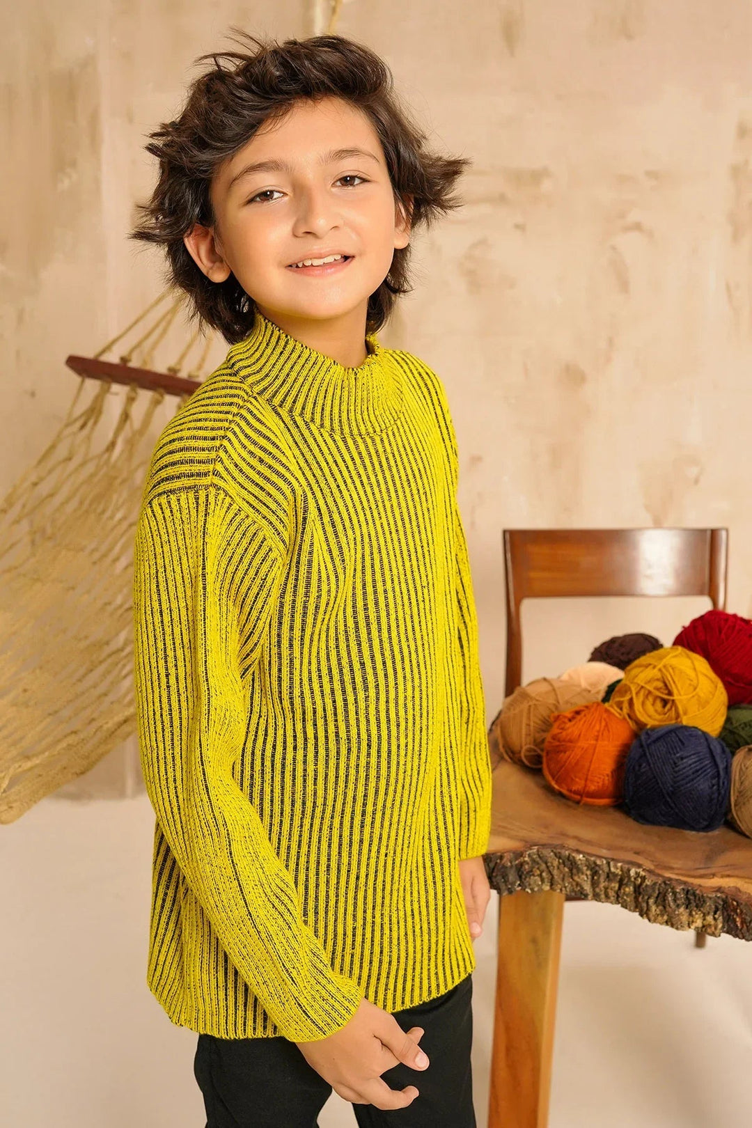 Ochre RTW Printed Boys 1 Piece Viscose Sweater OWSB-14 - Winter Collection