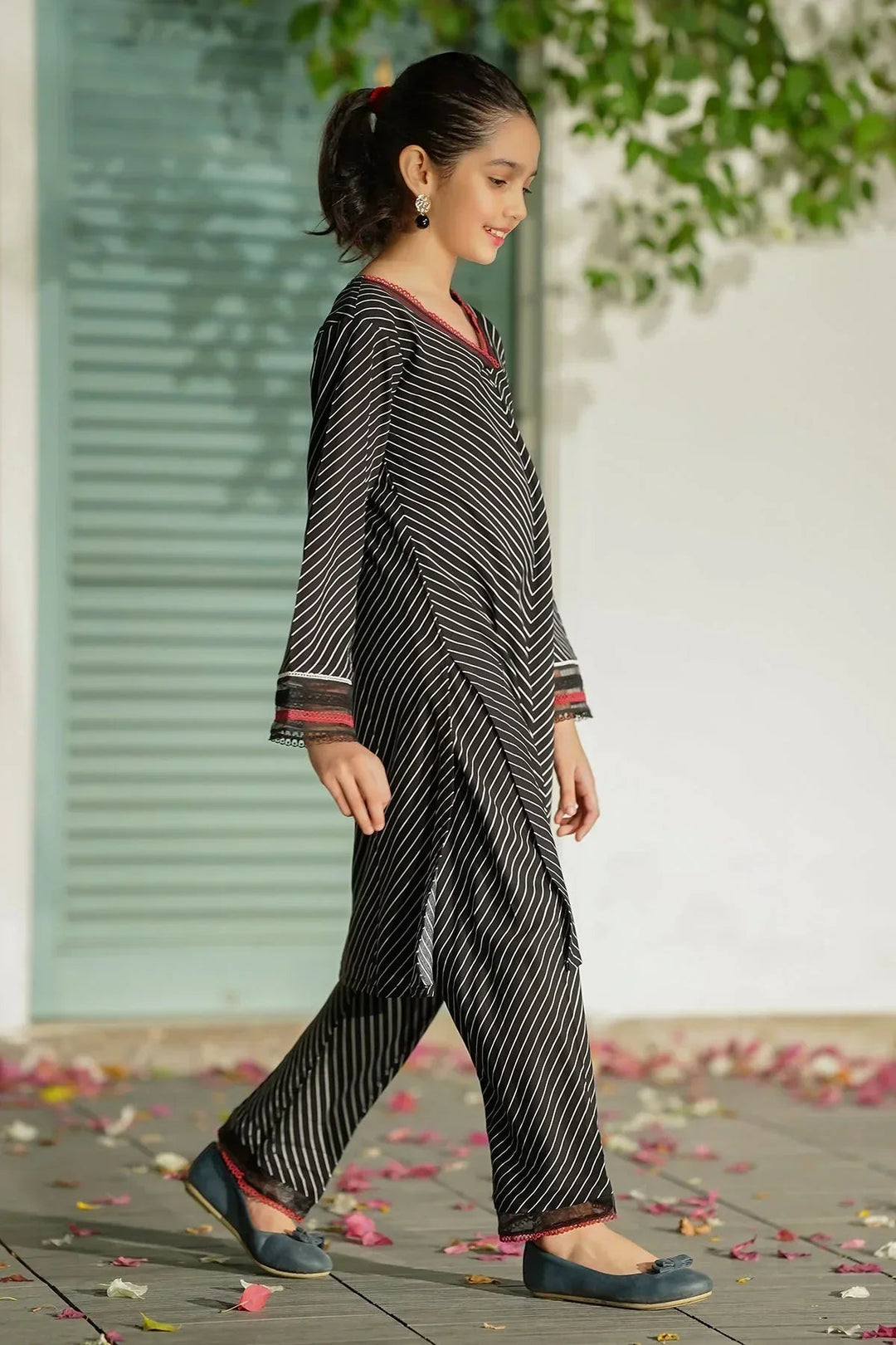 Ochre RTW Printed Girls 2 Piece Boski Linen  SC-41 - Summer Collection