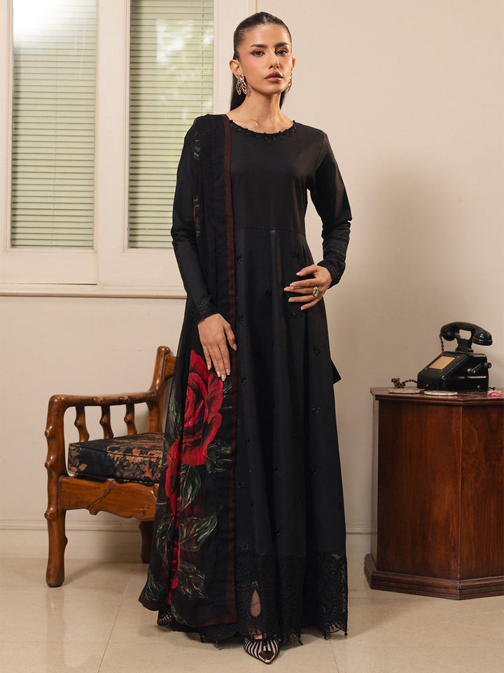 The Soft Hour by Yards Unstitched Embroidered Lawn 3 Piece Suit Noir Rose Casual Collection