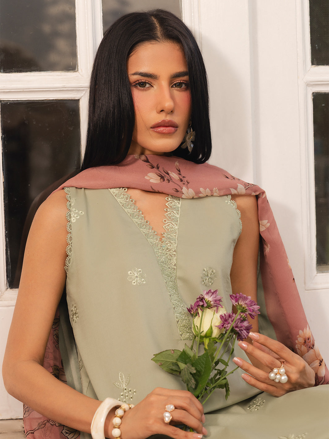 The Soft Hour by Yards Unstitched Embroidered Lawn 3 Piece Suit Vale Casual Collection
