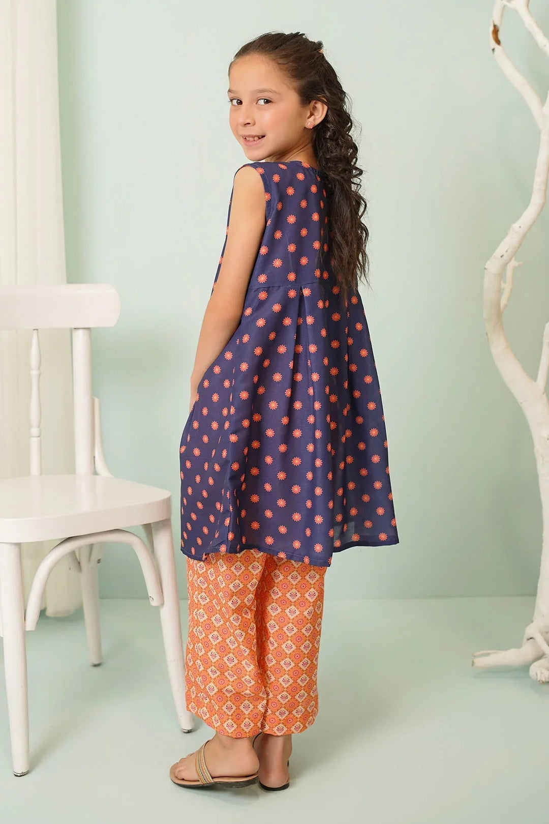 Ochre RTW Printed Girls 2 Piece Lawn  INDP-10 - Summer Collection