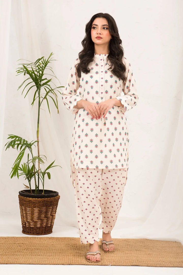 Ochre RTW Printed Girls 2 Piece Lawn  SOLP- 16 - Summer Collection