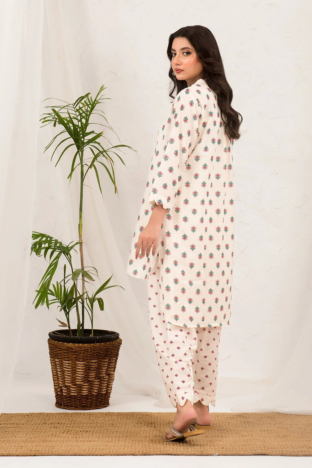 Ochre RTW Printed Girls 2 Piece Lawn  SOLP- 16 - Summer Collection