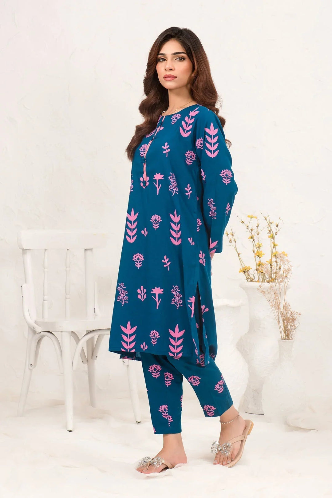 Ochre RTW Printed Girls 2 Piece Cotton  SOLP-09 - Summer Collection