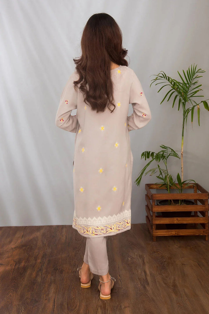 Ochre RTW Printed Girls 2 Piece Cotton Silk SOLP-08 - Winter Collection