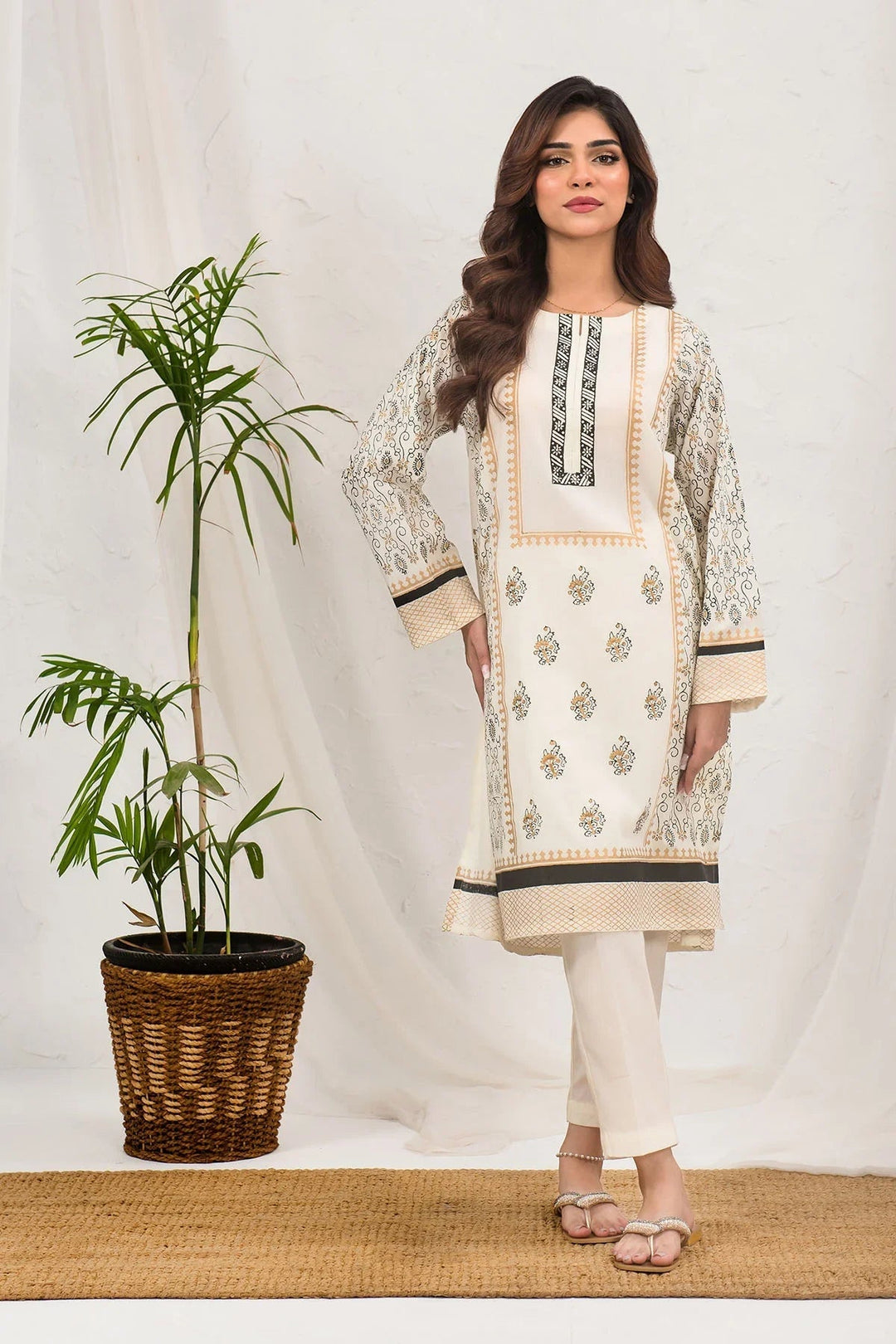 Ochre RTW Printed Girls 2 Piece Cotton  SOLP-07 - Summer Collection