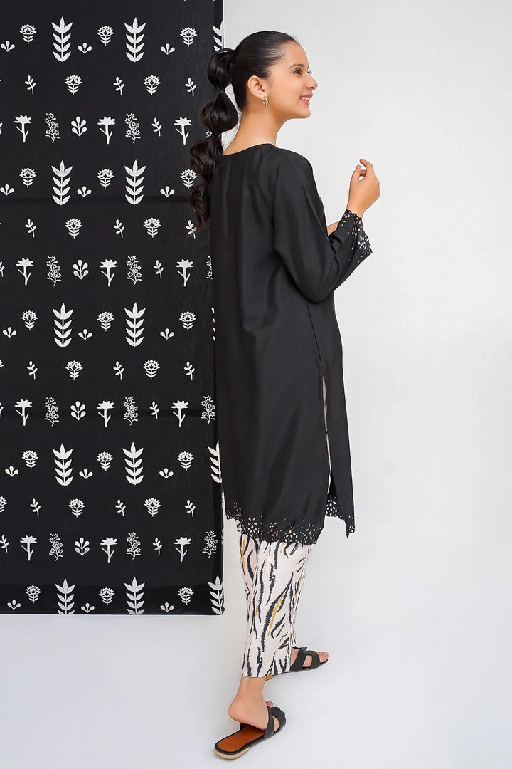 Ochre RTW Embroidered Girls 2 Piece Silk Cut Work OFW-FC-15 - Winter Collection