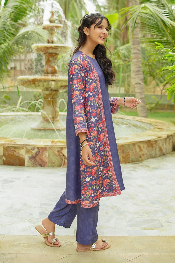 Ochre RTW Printed Girls 2 Piece Herringbone Herringbone COR-120 - Summer Collection