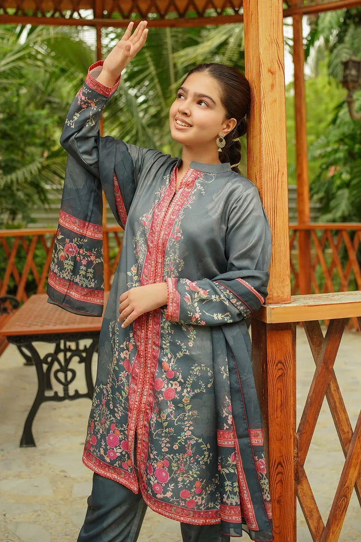 Ochre RTW Printed Girls 3 Piece Herringbone  COR-119 - Summer Collection