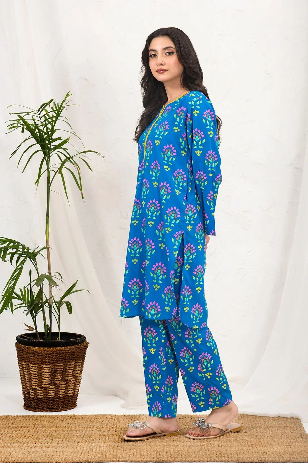 Ochre RTW Printed Girls 2 Piece Cotton  SOLP-01 - Summer Collection