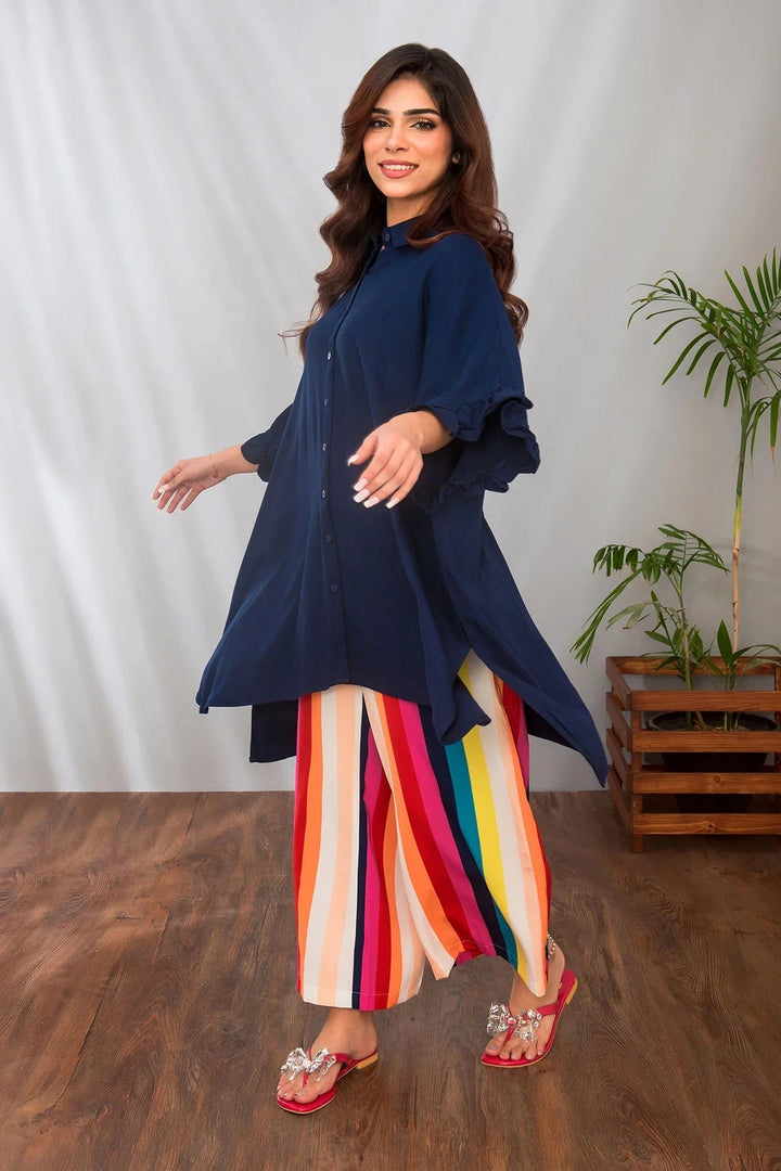 Ochre RTW Printed Girls 2 Piece Boski Linen Broshia SOWC-04 - Summer Collection