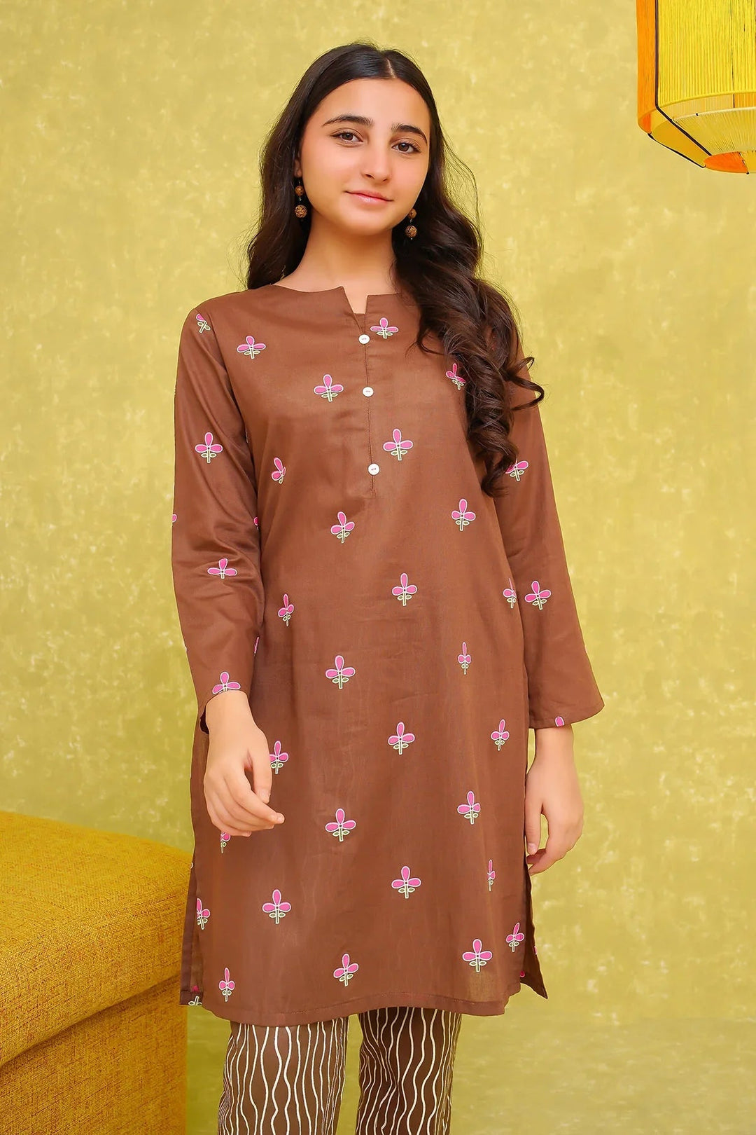 Ochre RTW Printed Girls 2 Piece Cotton Co-Ords OFW-COR-80 - Summer Collection