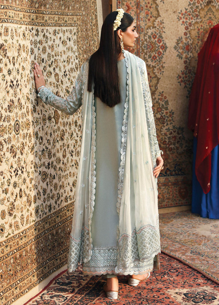 Romansiyyah by Emaan Adeel Embroidered Chiffon Suits Unstitched 3 Piece EA25RLF Shabeena - Formals Collection