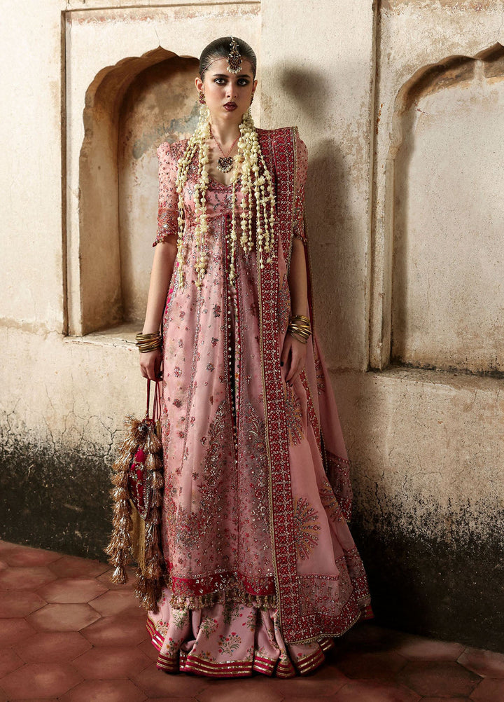 Massarat by Hussain Rehar Embroidered Organza Suits Unstitched 3 Piece HRR25MU Roshanara - Festive Collection