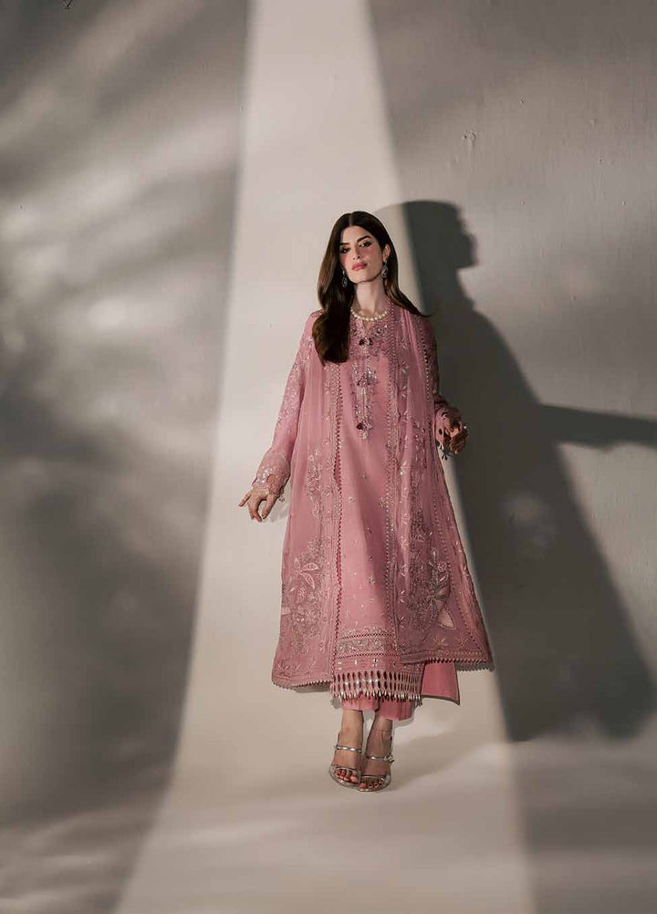 The Silk by Nureh Unstitched Embroidered Premium Silk 3 Piece Suit NU26USF S-35 - Festive Collection