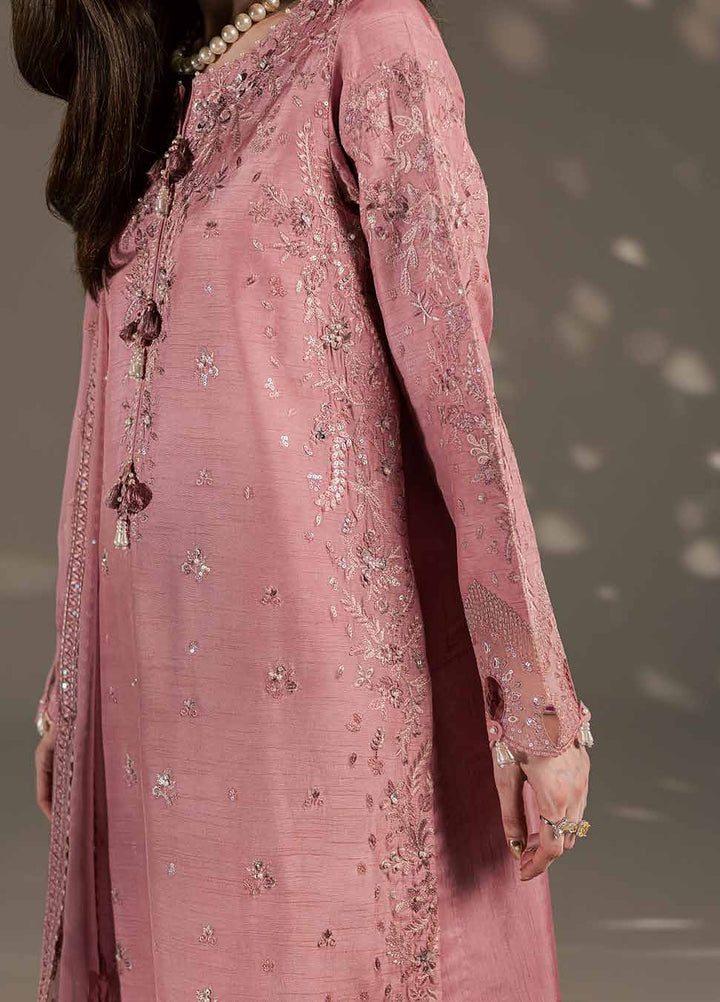 The Silk by Nureh Unstitched Embroidered Premium Silk 3 Piece Suit NU26USF S-35 - Festive Collection