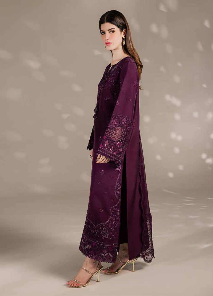 The Silk by Nureh Unstitched Embroidered Premium Silk 3 Piece Suit NU26USF S-36 - Festive Collection