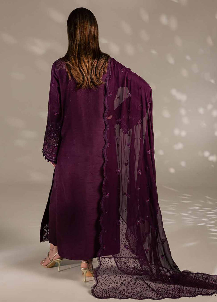 The Silk by Nureh Unstitched Embroidered Premium Silk 3 Piece Suit NU26USF S-36 - Festive Collection