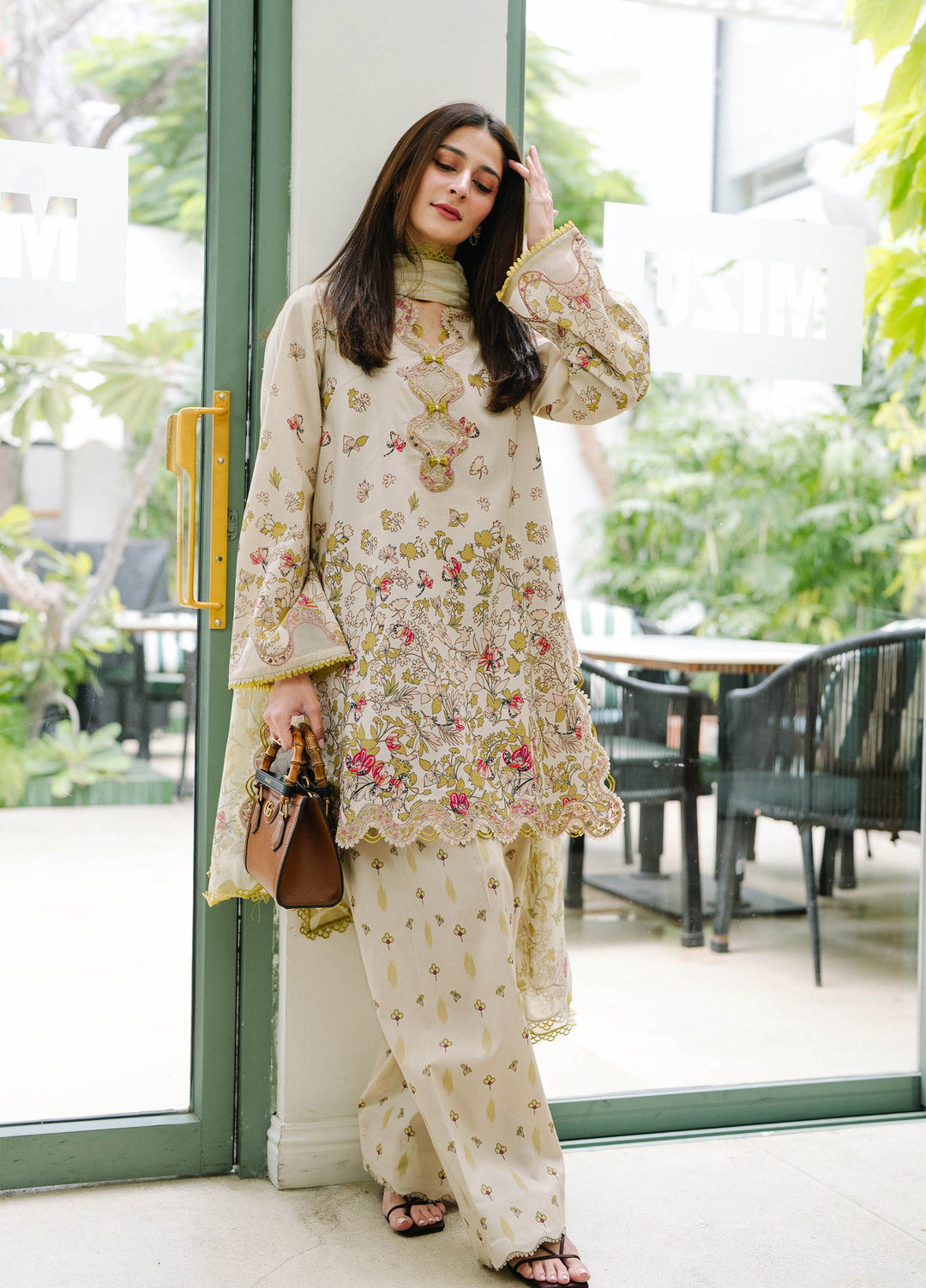 Sable Vogue Women Unstitched Printed Cambric 3 Piece Suit SCUS-01-26 Reeha - Casual Collection