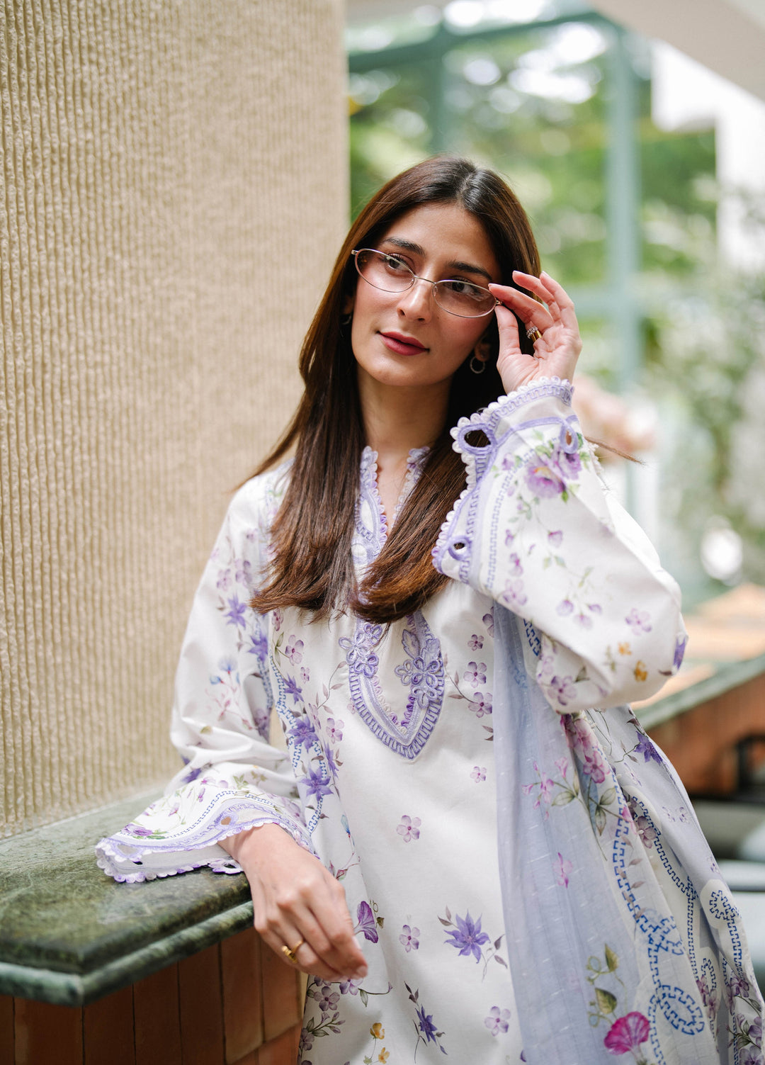Sable Vogue Women Unstitched Printed Zari jacquard 3 Piece Suit SCUS-05-26 Ayla - Casual Collection