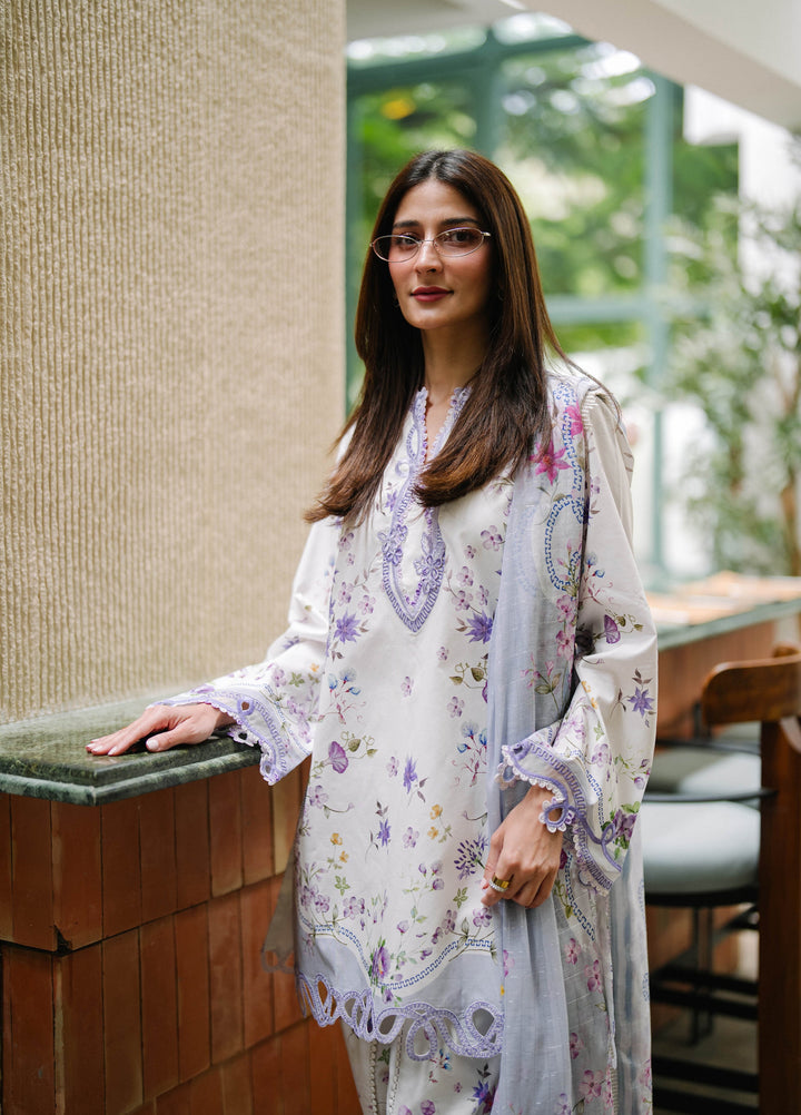 Sable Vogue Women Unstitched Printed Zari jacquard 3 Piece Suit SCUS-05-26 Ayla - Casual Collection
